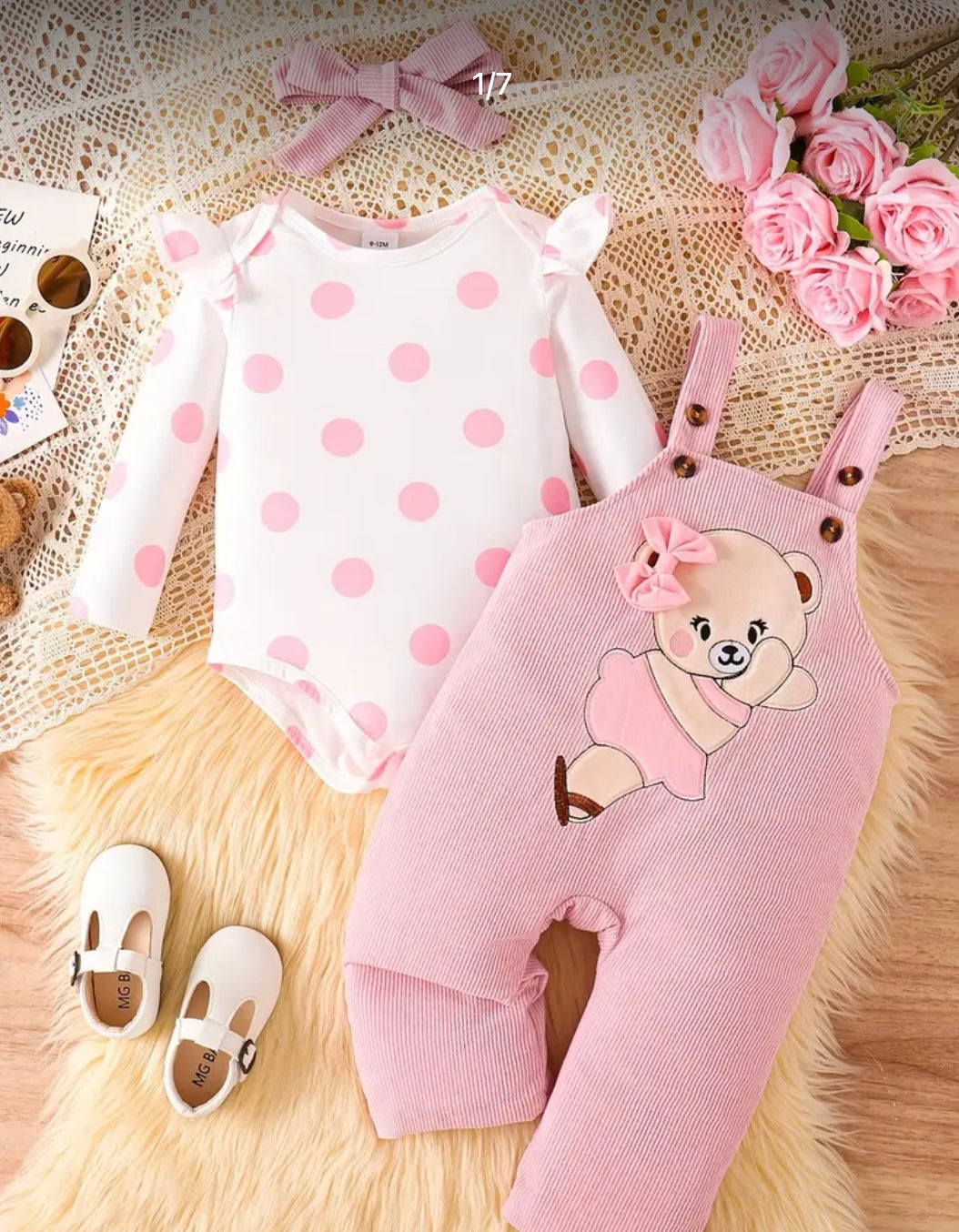 Léy Bebe Uzun Kollu Tulum Seti (12-18 Ay)