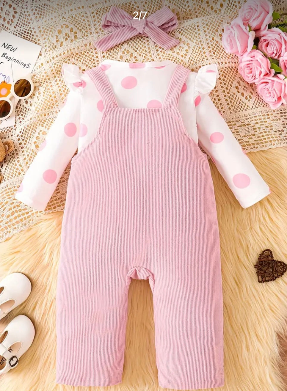 Léy Bebe Uzun Kollu Tulum Seti (12-18 Ay)