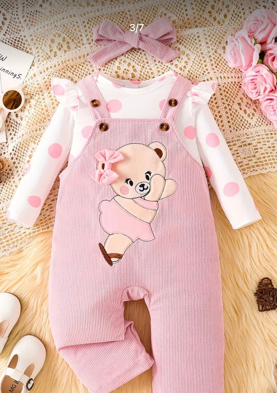 Léy Bebe Uzun Kollu Tulum Seti (12-18 Ay)