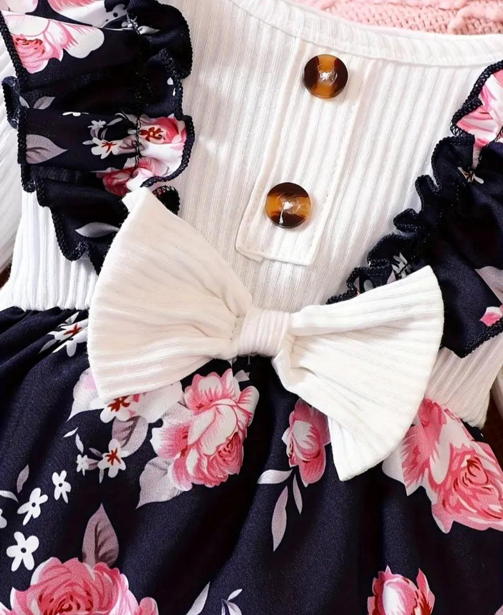 Ley Bebe Floral Tulum Seti (12-18 Aylık)