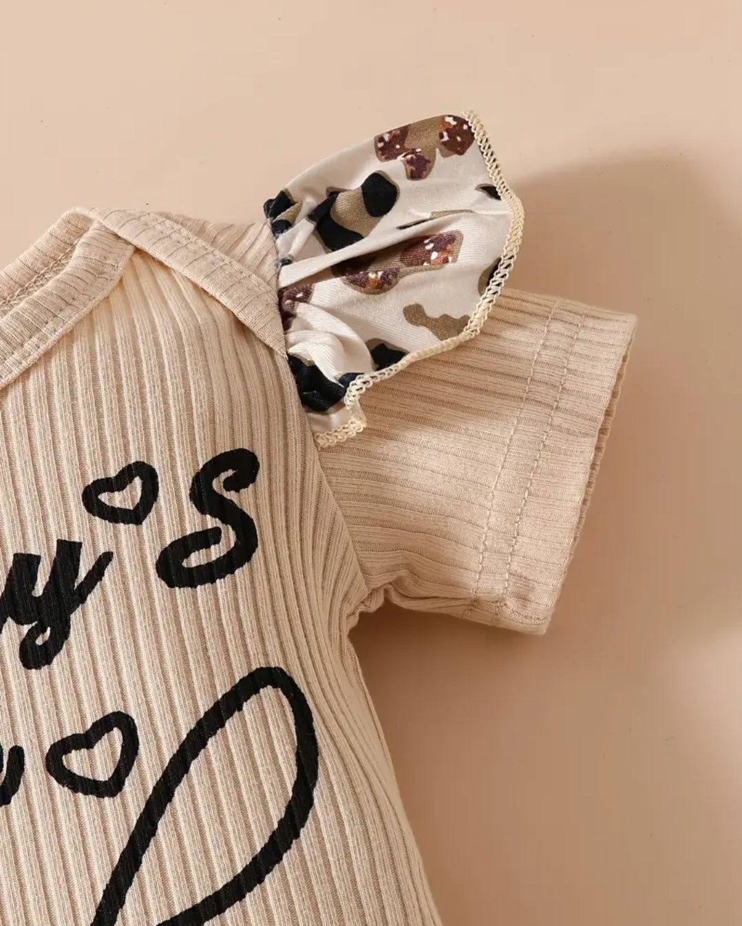 Ley Bebe Renk Bloklu Şortlu 3Parça Takım